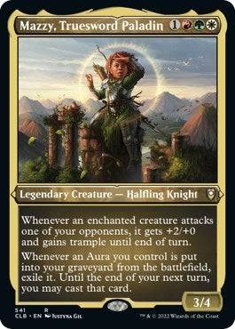 Image for Mazzy, Truesword Paladin (Foil Etched) (541) (Commander Legends: Battle for Baldur's Gate) - Magic: The Gathering