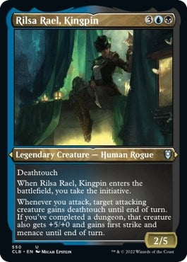 Image for Rilsa Rael, Kingpin (Foil Etched) (550) (Commander Legends: Battle for Baldur's Gate) - Magic: The Gathering
