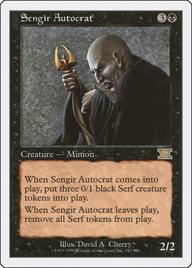 Image for Sengir Autocrat (155) (Classic Sixth Edition) - Magic: The Gathering