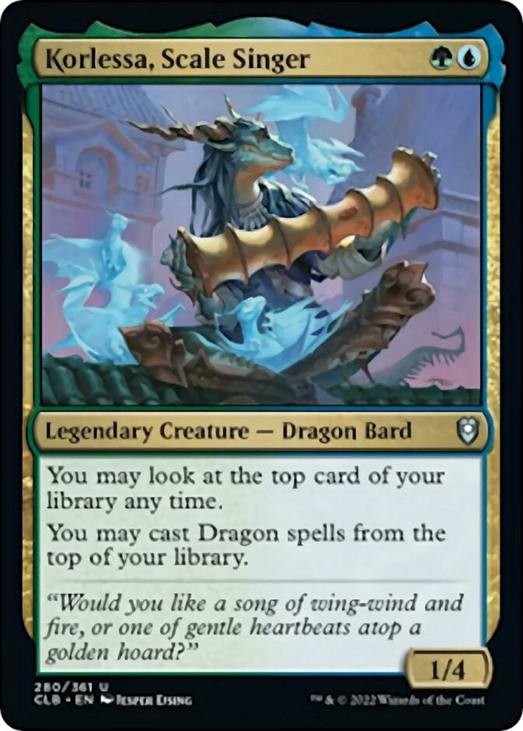 Image for Korlessa, Scale Singer (280) (Commander Legends: Battle for Baldur's Gate) - Magic: The Gathering