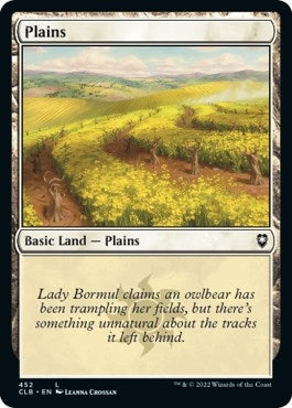 Image for Plains (452) (452) (Commander Legends: Battle for Baldur's Gate) - Magic: The Gathering