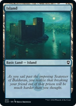 Image for Island (455) (455) (Commander Legends: Battle for Baldur's Gate) - Magic: The Gathering