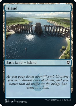 Image for Island (456) (456) (Commander Legends: Battle for Baldur's Gate) - Magic: The Gathering