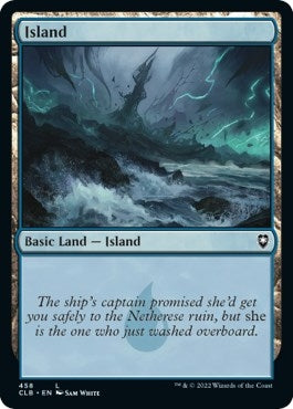 Image for Island (458) (458) (Commander Legends: Battle for Baldur's Gate) - Magic: The Gathering