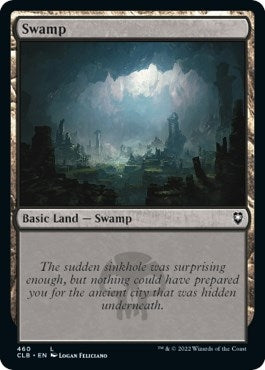 Image for Swamp (460) (460) (Commander Legends: Battle for Baldur's Gate) - Magic: The Gathering