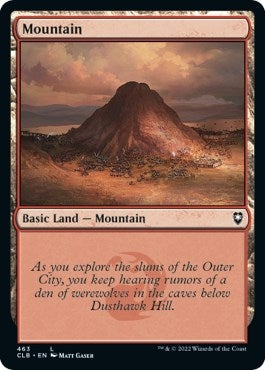 Image for Mountain (463) (463) (Commander Legends: Battle for Baldur's Gate) - Magic: The Gathering