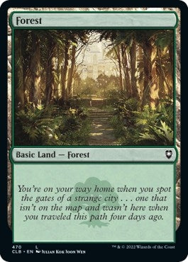 Forest (470) (470) (Commander Legends: Battle for Baldur's Gate)