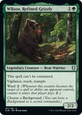 Image for Wilson, Refined Grizzly (261) (Commander Legends: Battle for Baldur's Gate) - Magic: The Gathering