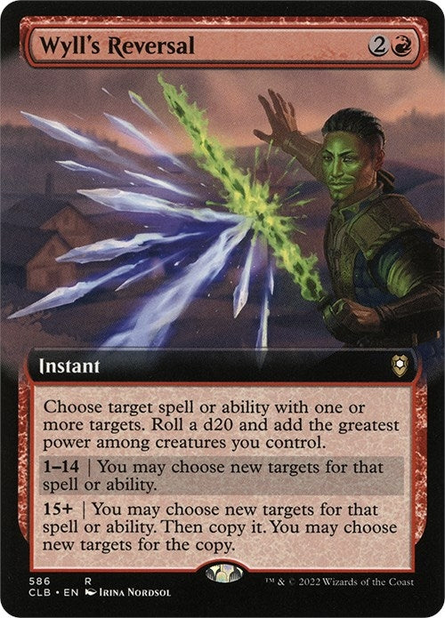 Image for Wyll's Reversal (Extended Art) (586) (Commander Legends: Battle for Baldur's Gate) - Magic: The Gathering