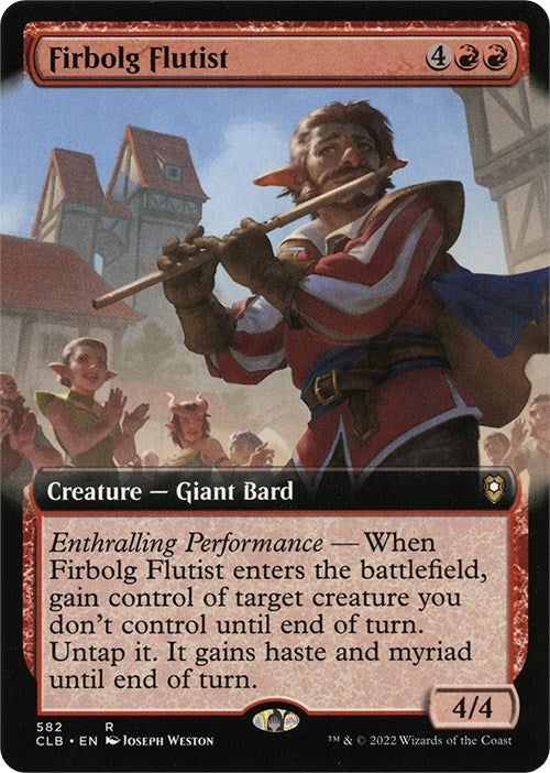 Image for Firbolg Flutist (Extended Art) (582) (Commander Legends: Battle for Baldur's Gate) - Magic: The Gathering