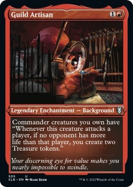 Guild Artisan (Foil Etched) (505) (Commander Legends: Battle for Baldur's Gate)