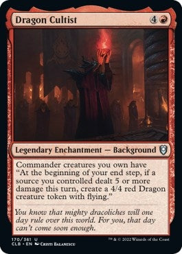 Image for Dragon Cultist (170) (Commander Legends: Battle for Baldur's Gate) - Magic: The Gathering