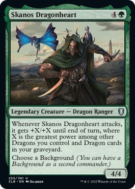 Image for Skanos Dragonheart (255) (Commander Legends: Battle for Baldur's Gate) - Magic: The Gathering