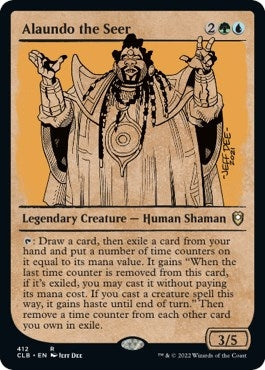 Image for Alaundo the Seer (Showcase) (412) (Commander Legends: Battle for Baldur's Gate) - Magic: The Gathering