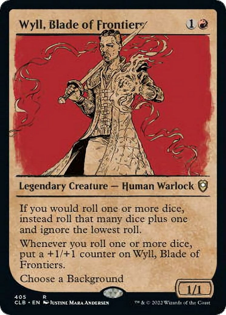 Image for Wyll, Blade of Frontiers (Showcase) (405) (Commander Legends: Battle for Baldur's Gate) - Magic: The Gathering
