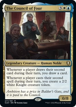 Image for The Council of Four (271) (Commander Legends: Battle for Baldur's Gate) - Magic: The Gathering