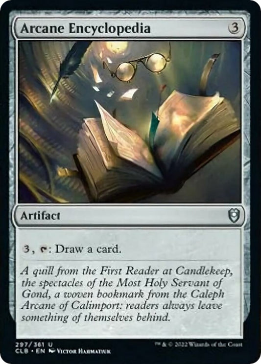 Arcane Encyclopedia (297) (Commander Legends: Battle for Baldur's Gate)