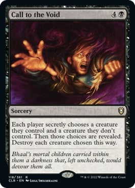 Image for Call to the Void (118) (Commander Legends: Battle for Baldur's Gate) - Magic: The Gathering