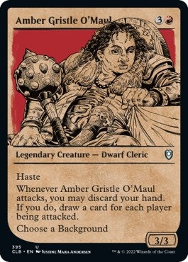 Image for Amber Gristle O'Maul (Showcase) (395) (Commander Legends: Battle for Baldur's Gate) - Magic: The Gathering