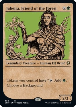 Image for Jaheira, Friend of the Forest (Showcase) (409) (Commander Legends: Battle for Baldur's Gate) - Magic: The Gathering