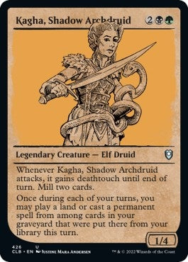 Image for Kagha, Shadow Archdruid (Showcase) (426) (Commander Legends: Battle for Baldur's Gate) - Magic: The Gathering