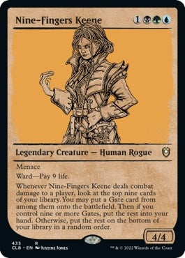 Image for Nine-Fingers Keene (Showcase) (435) (Commander Legends: Battle for Baldur's Gate) - Magic: The Gathering