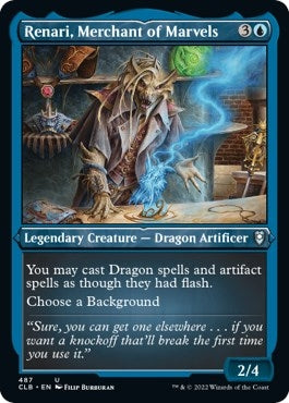 Image for Renari, Merchant of Marvels (Foil Etched) (487) (Commander Legends: Battle for Baldur's Gate) - Magic: The Gathering