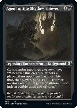 Image for Agent of the Shadow Thieves (Foil Etched) (493) (Commander Legends: Battle for Baldur's Gate) - Magic: The Gathering