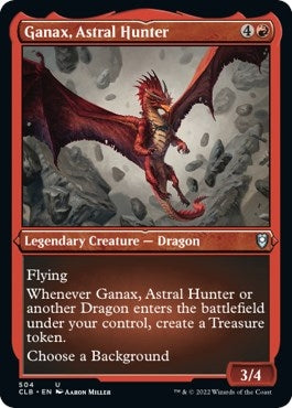 Image for Ganax, Astral Hunter (Foil Etched) (504) (Commander Legends: Battle for Baldur's Gate) - Magic: The Gathering