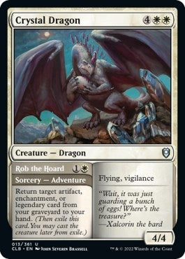 Image for Crystal Dragon (13) (Commander Legends: Battle for Baldur's Gate) - Magic: The Gathering