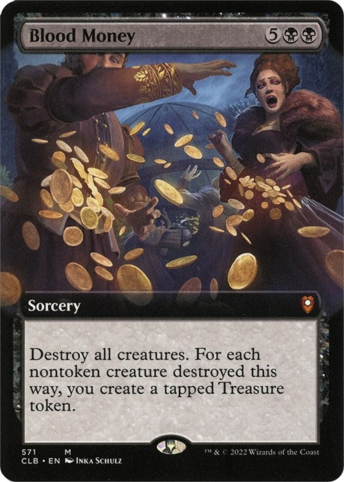 Image for Blood Money (Extended Art) (571) (Commander Legends: Battle for Baldur's Gate) - Magic: The Gathering