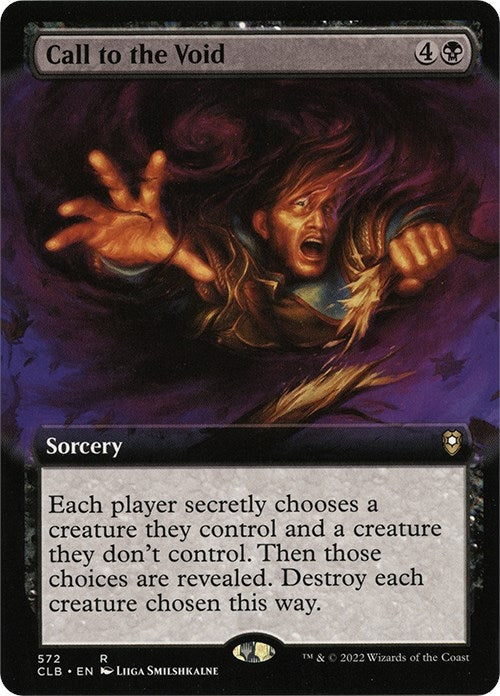 Image for Call to the Void (Extended Art) (572) (Commander Legends: Battle for Baldur's Gate) - Magic: The Gathering