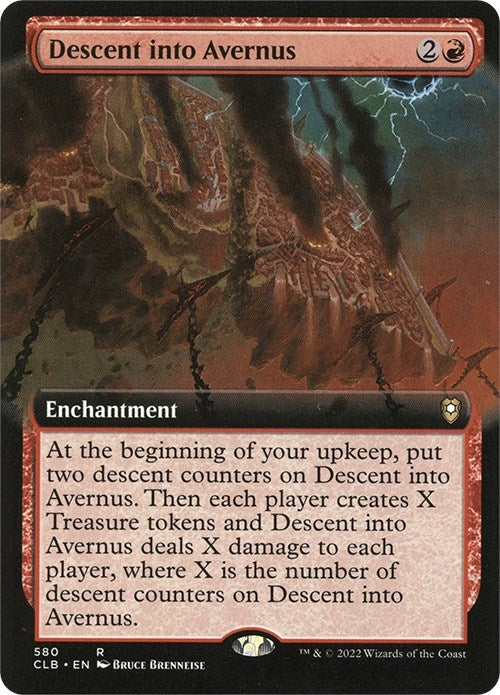 Image for Descent into Avernus (Extended Art) (580) (Commander Legends: Battle for Baldur's Gate) - Magic: The Gathering