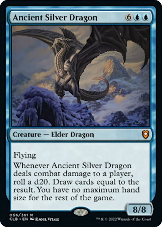 Ancient Silver Dragon (56) (Commander Legends: Battle for Baldur's Gate)
