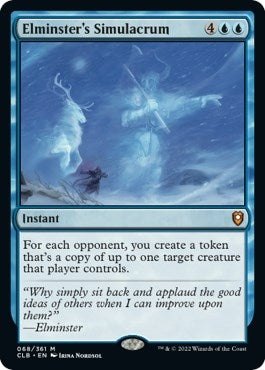 Image for Elminster's Simulacrum (68) (Commander Legends: Battle for Baldur's Gate) - Magic: The Gathering