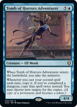 Tomb of Horrors Adventurer (100) (Commander Legends: Battle for Baldur's Gate)
