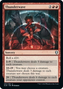 Image for Thunderwave (201) (Commander Legends: Battle for Baldur's Gate) - Magic: The Gathering