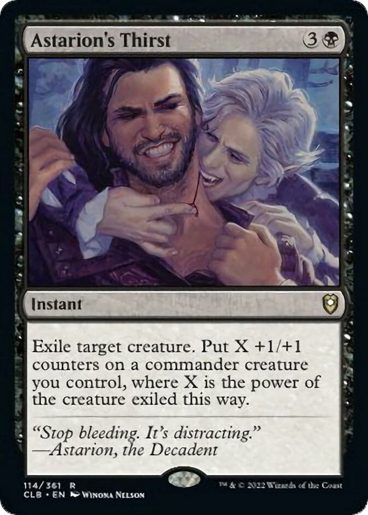 Astarion's Thirst (114) (Commander Legends: Battle for Baldur's Gate)