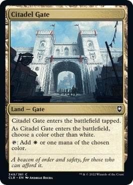 Image for Citadel Gate (349) (Commander Legends: Battle for Baldur's Gate) - Magic: The Gathering