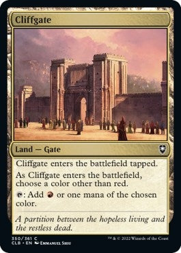 Cliffgate (350) (Commander Legends: Battle for Baldur's Gate)