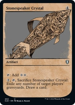 Image for Stonespeaker Crystal (Showcase) (450) (Commander Legends: Battle for Baldur's Gate) - Magic: The Gathering