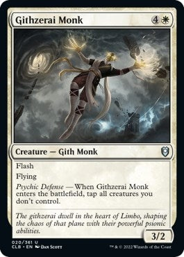 Image for Githzerai Monk (20) (Commander Legends: Battle for Baldur's Gate) - Magic: The Gathering