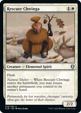 Image for Rescuer Chwinga (39) (Commander Legends: Battle for Baldur's Gate) - Magic: The Gathering