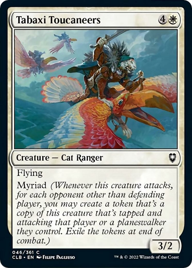 Image for Tabaxi Toucaneers (46) (Commander Legends: Battle for Baldur's Gate) - Magic: The Gathering