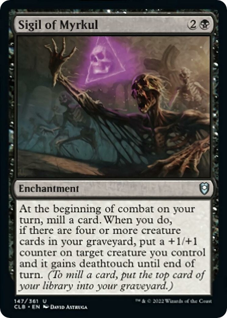 Sigil of Myrkul (147) (Commander Legends: Battle for Baldur's Gate)