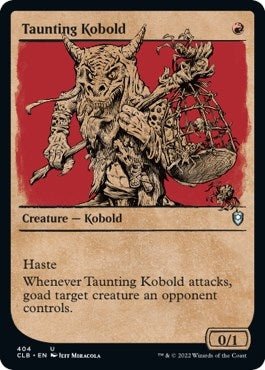 Image for Taunting Kobold (Showcase) (404) (Commander Legends: Battle for Baldur's Gate) - Magic: The Gathering