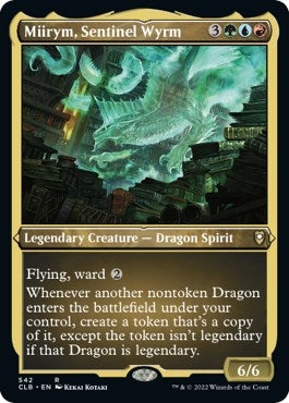 Image for Miirym, Sentinel Wyrm (Foil Etched) (542) (Commander Legends: Battle for Baldur's Gate) - Magic: The Gathering