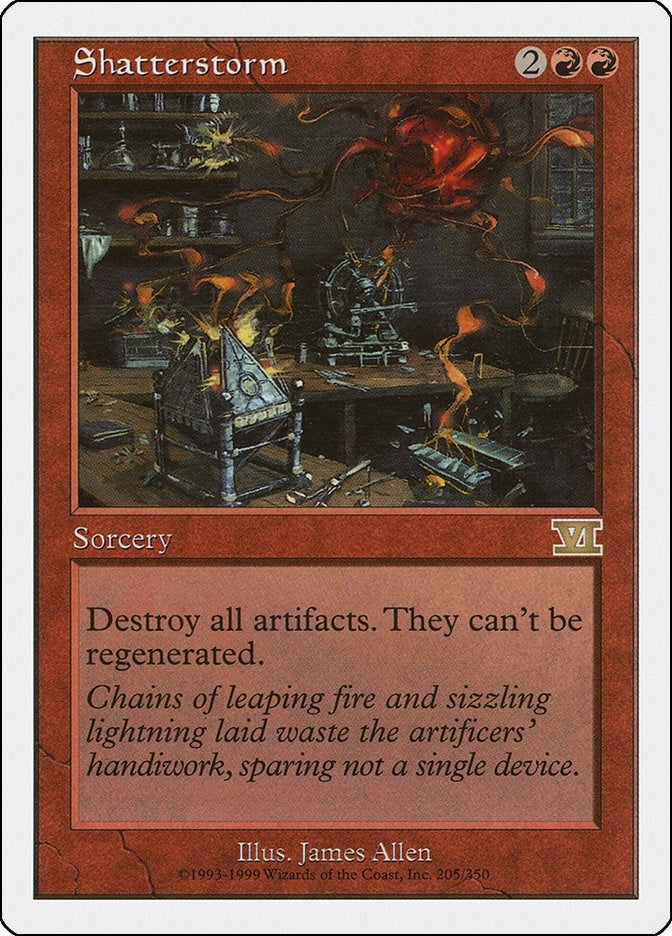 Shatterstorm (205) (Classic Sixth Edition)