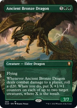 Image for Ancient Bronze Dragon (Borderless) (369) (Commander Legends: Battle for Baldur's Gate) - Magic: The Gathering