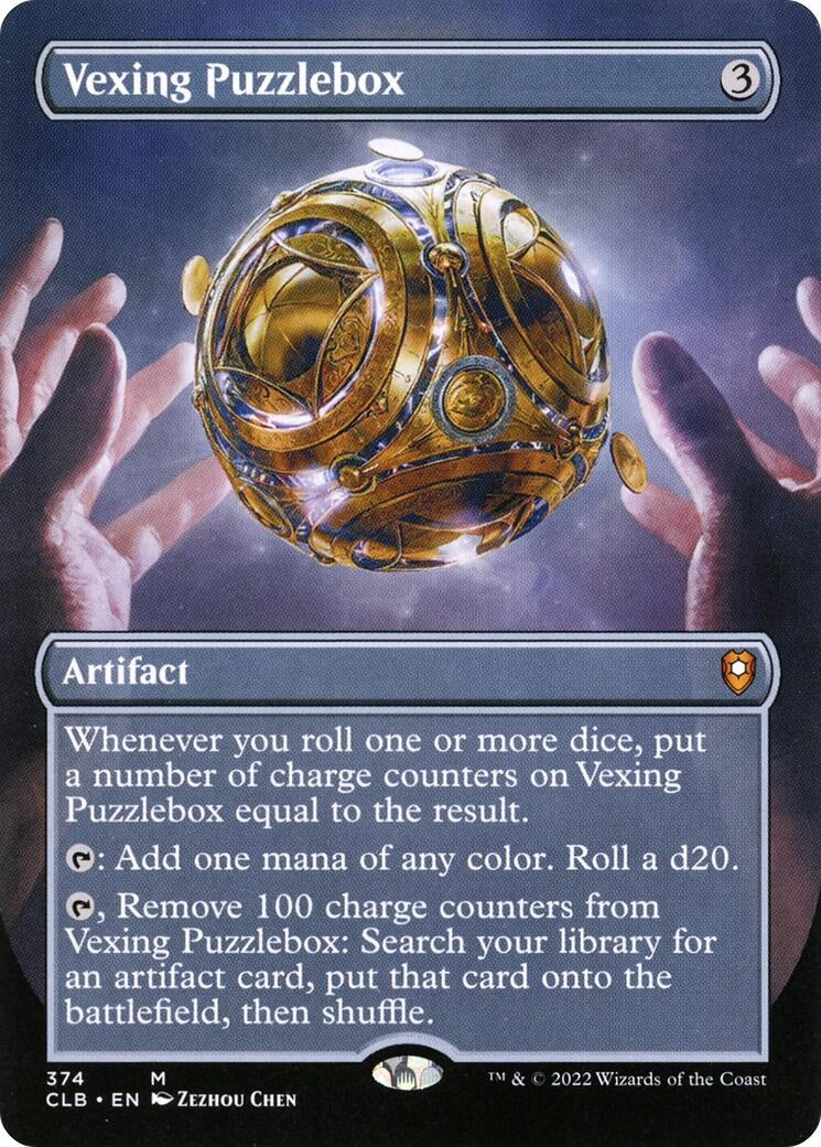 Image for Vexing Puzzlebox (Borderless) (374) (Commander Legends: Battle for Baldur's Gate) - Magic: The Gathering